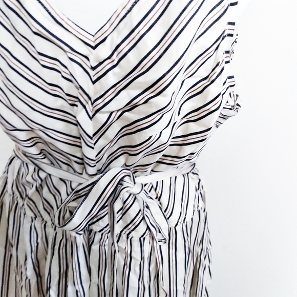 A New Day Striped Sleeveless Midi Tank Dress - Picture 4 of 9